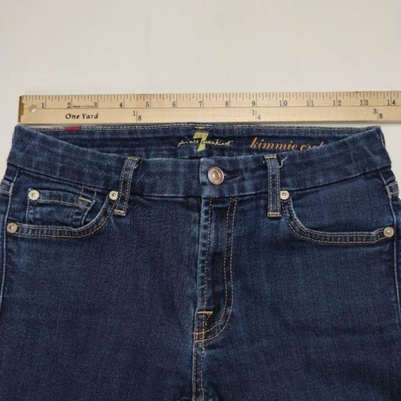 7FAM Jeans Kimmie Crop Size 27 - Picture 9 of 12
